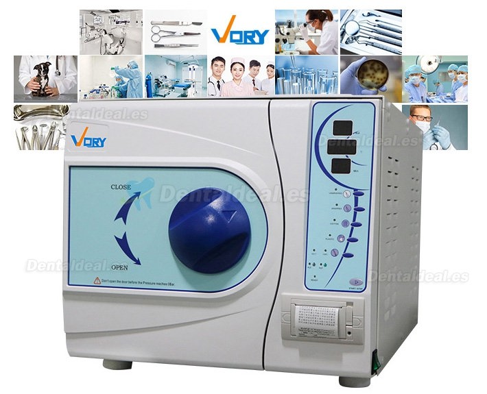 VORY VORY-II 12L-23L Autoclave de Vapor al vacío Esterilizador+Impresora